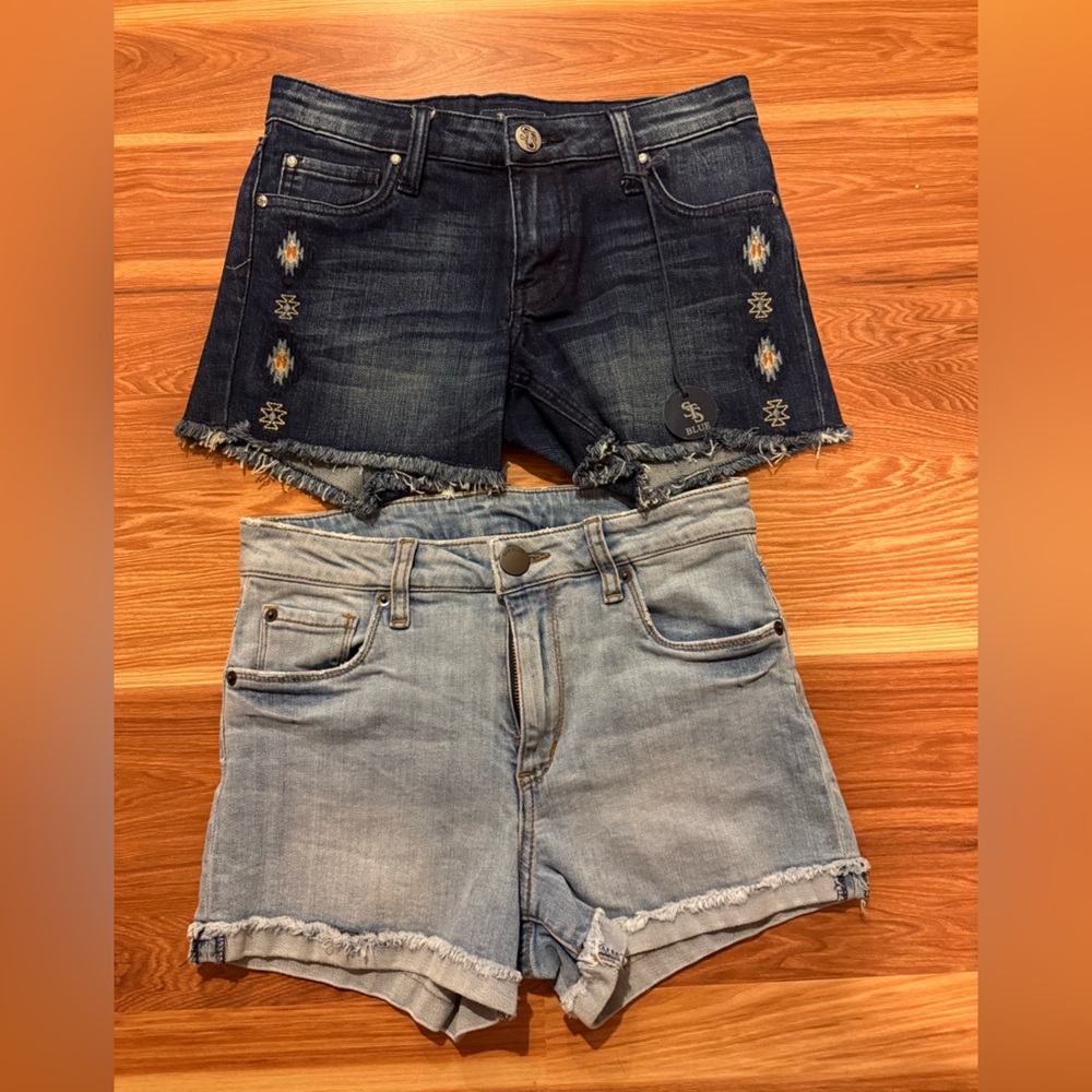 STS Blue denim shorts bundle